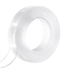 VEVOR Double Sided Tape Heavy Duty, 16 ft Nano Mounting Tape( 3 Pack), Strong Adhesive & Reusable, Clear Two Sided Wall Tape, Removable Poster Picture Hanging Strips for Home Office Car Outdoor Use