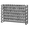 VEVOR Spice Rack Organizer for Cabinet, Spice Organizer with 72 Empty Spice Jars, Lids, Spice Labels, and Funnel Complete Set, Seasoning Organizer for Countertop, Kitchen, Pantry, Cupboard, 23x16 in