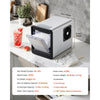 VEVOR Countertop Ice Maker, 33 lbs per Day, Self-Cleaning Portable Machine with Scoop, Drawer-Style Ice Access, Nugget Ice-Making Machine with Chewable Ices for Home, Kitchen, Office, Bar & Party