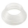VEVOR Clear Vinyl Tubing, 3/8" ID x 1/2" OD, 50FT Plastic PVC Tubing, Flexible and Cuttable Clear Hose, 1/16 in Wall Thickness, High-strength PVC Material for Aquarium Irrigation Swimming Pool Lab