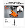 VEVOR Transmission Jack Adapter, 1100 lbs / 0.5 Ton Load Capacity Automotive Transmission Lift Adapter, Heavy-Duty Steel, for Floor Jack with 1-1/5 in Detachable Saddle Shaft, for Garage, Repair Shop