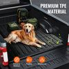 VEVOR Truck Bed Mat, Compatible with 2017-2024 Ford F250/F350, TPE Truck Bed Liner Mat Fits for 6.8 FT Bed, Thick and Heavy-Duty Bed Mat Car Accessories for All-Weather Protection, Prevent Slipping