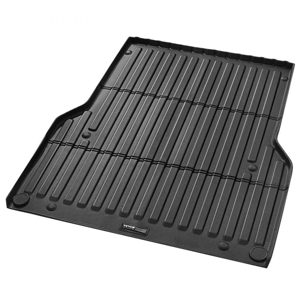 VEVOR Truck Bed Mat, Compatible with 2005-2023 Toyota Tacoma, TPE Truck Bed Liner Mat Fits for 5 FT Bed, Thick and Heavy-Duty Bed Mat Car Accessories for All-Weather Protection, Prevent Slipping