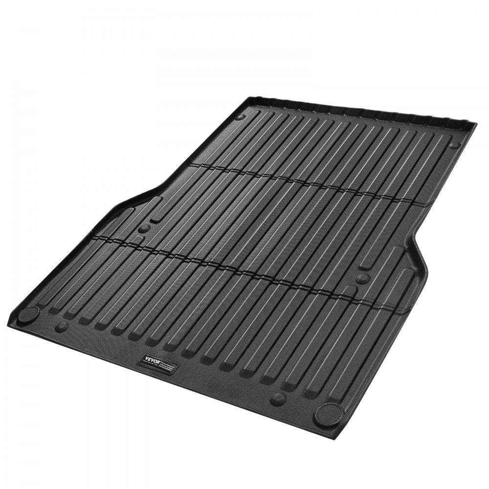 VEVOR Truck Bed Mat, Compatible with 2005-2023 Toyota Tacoma, TPE Truck Bed Liner Mat Fits for 5 FT Bed, Thick and Heavy-Duty Bed Mat Car Accessories for All-Weather Protection, Prevent Slipping