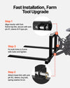 VEVOR Pallet Forks - quick installation steps infographic