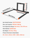 VEVOR Pallet Forks - dimensions and specs infographic