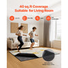 VEVOR Rug Pad 8 x 5 ft, Non-slip Carpet Area Pad, Rug Mat Padding with Dual Surface Felt Cushion & Rubber Gripper, Hardwood Floor Protection for All Floors, Finishes, Keeps Carpets in Place