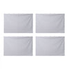 VEVOR Canopy Sidewalls, Fit for 10 x 10 ft Pop Up Canopy Tent, Tent Side Walls with Waterproof and Sunlight Protection Layer for Outdoor Event Tents, Vendor Booths, Camping (4 Sidewalls Only, White)