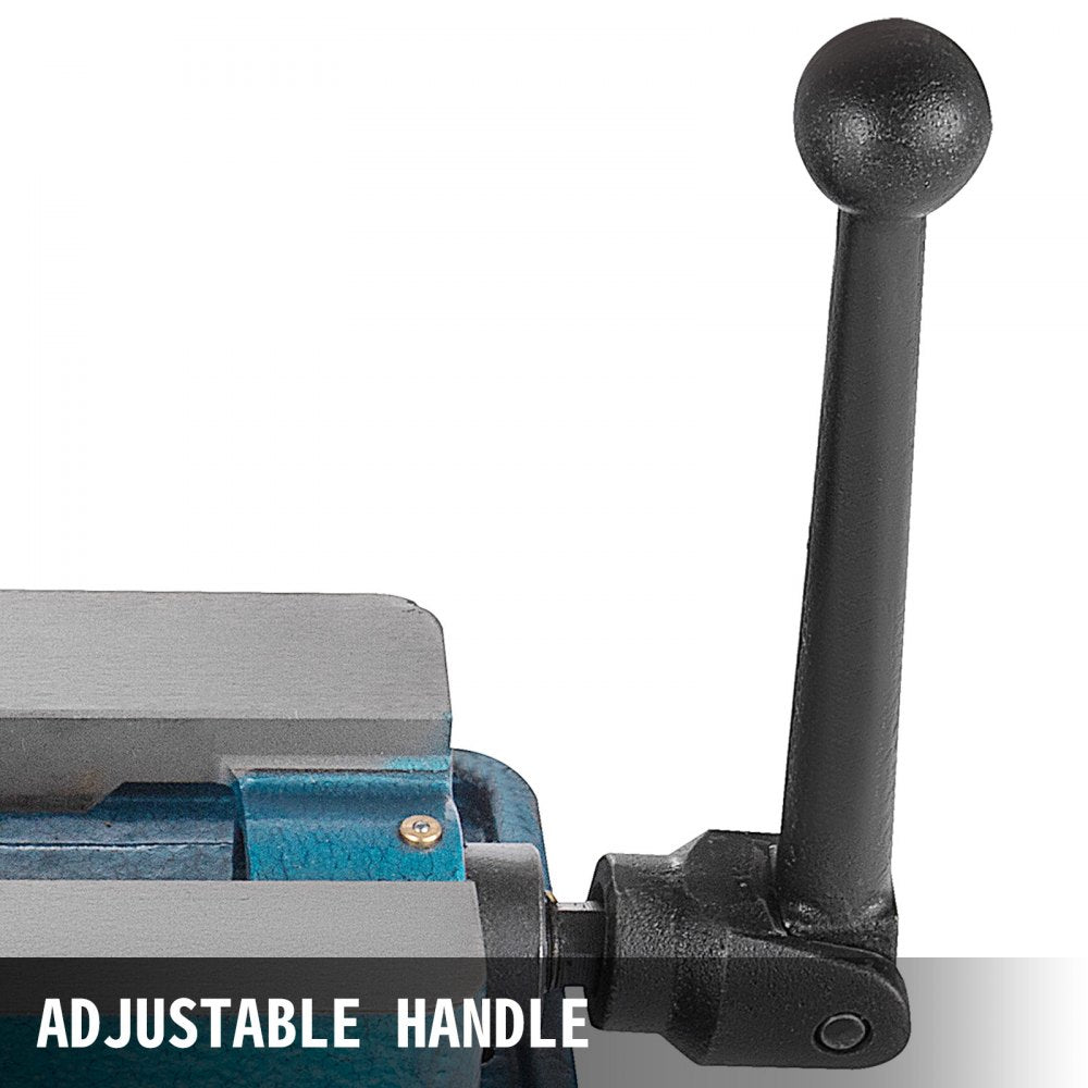 VEVOR Milling Vise 4 Inch,Bench Clamp Vise High Precision Clamping,Mill Vise Ductile Iron Material with 360 Degree Swiveling Base