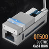 VEVOR Milling Vise 4"/100mm,Bench Clamp Vise Nodular Cast Iron Material,Clamping Vise Clamping Force 19KN Max, Milling Machine Vise