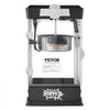VEVOR Popcorn Maker, 480W Popcorn Popper Machine, 4 Oz Kettle Makes 1.5 Gallon per Batch, Tabletop Popcorn Maker, Includes 3 Scoops, Movie Theater Style, Black