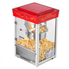 VEVOR Popcorn Machine, 8oz Stainless Steel Kettle, 800W Commercial Countertop Popcorn Maker, 48 Cups per Batch Theater Style Popper, with 2-Button Control Glass Wall PC Door 1 Scoop 3 Spoons, Red