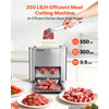 VEVOR Meat Cutting Machine, 350 Lb/H 550W Meat Slicer, 3.5mm Blade Shredder for Kitchen, Restaurant, and Supermarket, 3.5mm Heavy Duty Stainless Steel Blade Shredder, Electric Commercial Food Slicers