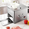 VEVOR Meat Cutting Machine, 350 Lb/H 550W Meat Slicer, 3.5mm Blade Shredder for Kitchen, Restaurant, and Supermarket, 3.5mm Heavy Duty Stainless Steel Blade Shredder, Electric Commercial Food Slicers