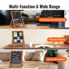VEVOR Tabletop Chalkboard Sign, Message Signs with Chalks, Freestanding Framed Memo Board, Vintage Wooden Magnetic Chalk Board, Rustic Brown Chalk Boards, 10"x14", For Kitchen, Home Decor, and Wedding