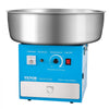 VEVOR Electric Cotton Candy Machine, 1000W Commercial Candy Floss Maker with 20.5 in Stainless Steel Bowl, Sugar Scoop, and Drawer, Easy Home Use, Perfect for Kids Birthday, Family Party, Blue