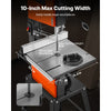 VEVOR Band Saw - 10-Inch Max Cutting Width and 6-Inch Max Cutting Height