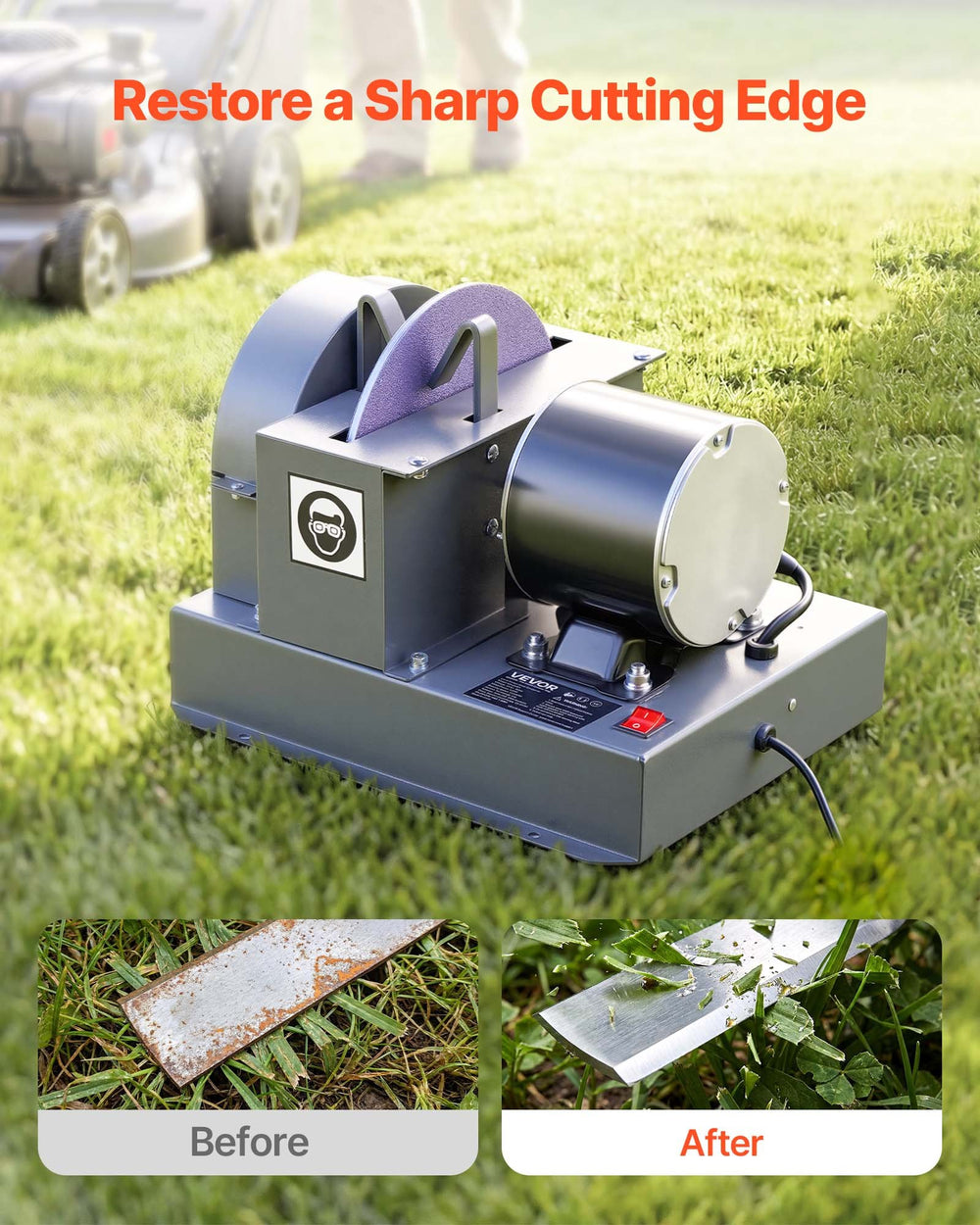 VEVOR lawn mower blade sharpener (image 2)