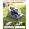 VEVOR Lawn Mower Blade Sharpener, 1/3HP Lawnmower Blades Grinder with 7" Ceramic Grinding Wheel, 30° or 40° Blade Sharpening Machine for High Lift, Low Lift, Gator & Flat Blades