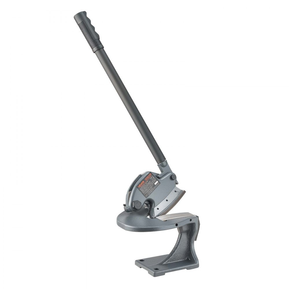 VEVOR Sheet Metal Shear, Manual Hand Shear, Throatless Benchtop Sheet Cutter for Multiple Purpose, with Solid Steel Frame, Mounting Type, Max Cutting Thickness 0.07 in for Steel Copper Rebar Aluminum