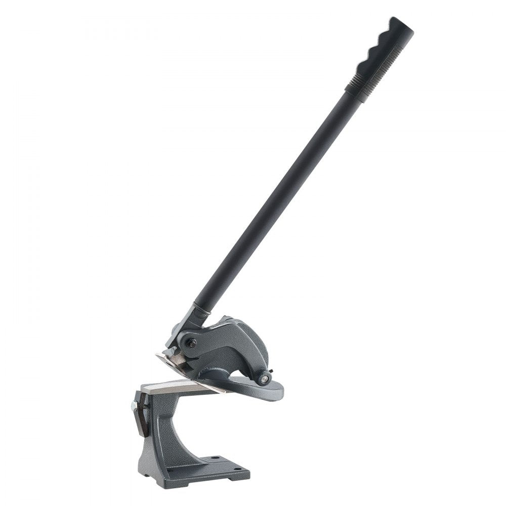 VEVOR Sheet Metal Shear, Manual Hand Shear, Throatless Benchtop Sheet Cutter for Multiple Purpose, with Solid Steel Frame, Mounting Type, Max Cutting Thickness 0.07 in for Steel Copper Rebar Aluminum