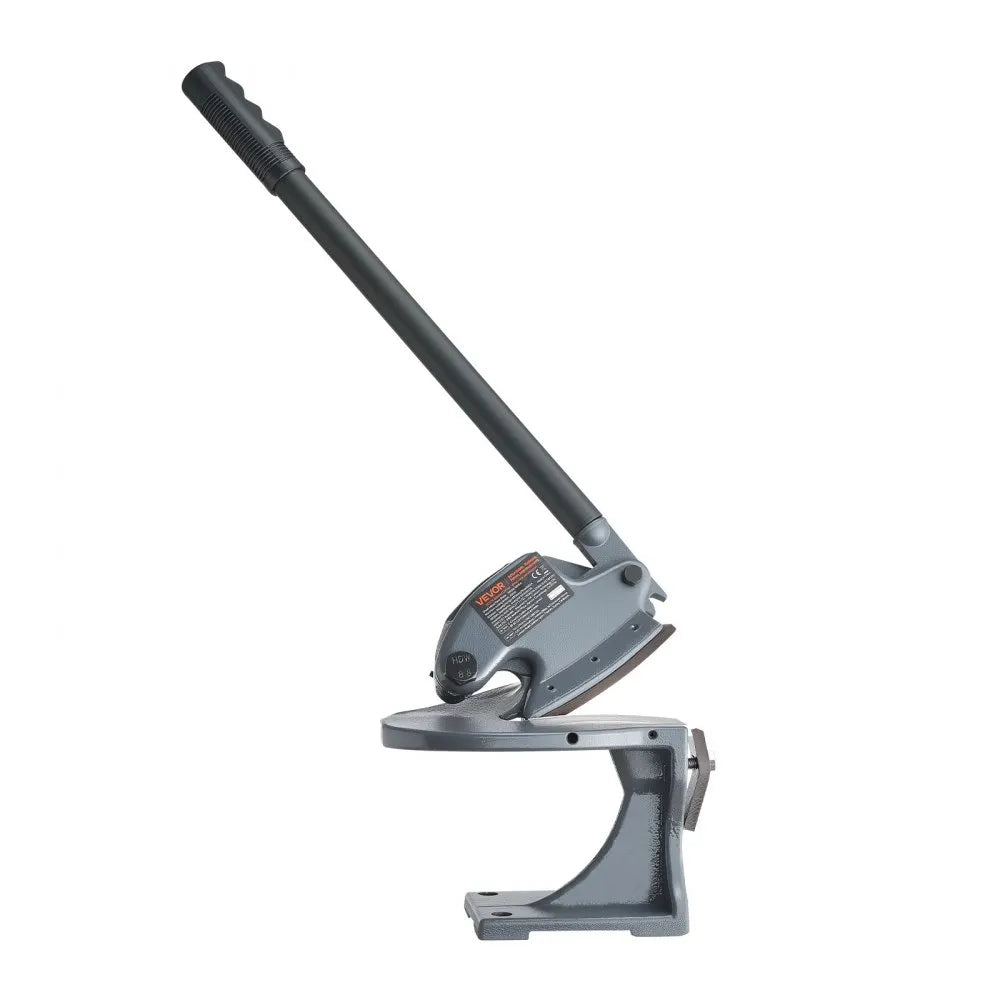 VEVOR Sheet Metal Shear, Manual Hand Shear, Throatless Benchtop Sheet Cutter for Multiple Purpose, with Solid Steel Frame, Mounting Type, Max Cutting Thickness 0.07 in for Steel Copper Rebar Aluminum