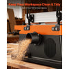 VEVOR Spiral Benchtop Jointer, 6 in, 2 HP 12000 RPM Bench Top Wood Jointer, with 12-Blade Spiral Cutterhead, Up to 1/8 in Depth, Adjustable Fence, 6 x 23 in Cast Aluminum Table, for Woodworking DIY