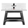 VEVOR Benchtop Router Table, 24 in x 15.7 in, Bench Top Routing Table with Adjustable Fence, MDF Top, Sturdy Metal Base, 2-1/2 in Dust Collection Port, Compatible with Routes & Various Drill Bits