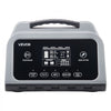 VEVOR Smart Battery Charger, 16A, 6V 12V 24V 36V 48V 60V 72V Lithium LiFePO4 Lead-Acid (Gel/AGM) Car Battery Charger, with LCD Display, Trickle Charging Maintainer Desulfator, for Car Boat Motorcycle