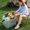VEVOR Hard Cooler, 24QT Portable Cooler, Leak-Resistant Coolbox Keeps Contents Cool for 48 Hours, Insulated Chests with Ice Retention and Heavy-Duty Handle, Ultra-Light for Camping, Concerts, Sports