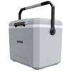 VEVOR Hard Cooler, 24QT Portable Cooler, Leak-Resistant Coolbox Keeps Contents Cool for 48 Hours, Insulated Chests with Ice Retention and Heavy-Duty Handle, Ultra-Light for Camping, Concerts, Sports