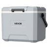 VEVOR Hard Cooler, 24QT Portable Cooler, Leak-Resistant Coolbox Keeps Contents Cool for 48 Hours, Insulated Chests with Ice Retention and Heavy-Duty Handle, Ultra-Light for Camping, Concerts, Sports