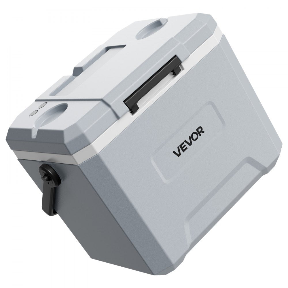 VEVOR Hard Cooler, 24QT Portable Cooler, Leak-Resistant Coolbox Keeps Contents Cool for 48 Hours, Insulated Chests with Ice Retention and Heavy-Duty Handle, Ultra-Light for Camping, Concerts, Sports