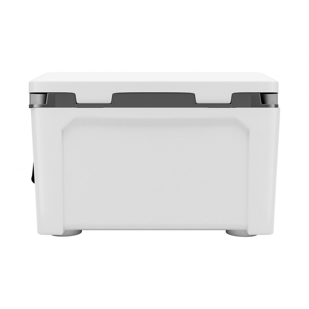 VEVOR Portable Cooler, 26 QT Hard Cooler with Ice Retention, Heavy-Duty Handles and Strap, Lightweight Rigid Material Insulated Portable Cooler, Suitable for Family Picnics and Short Trips
