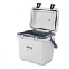 VEVOR Portable Cooler, 38 QT Hard Cooler with Ice Retention, Heavy-Duty Handles and Cup Holder, Lightweight Rigid Material Insulated Portable Cooler, Suitable for Family Picnics and Long Trips
