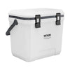 VEVOR Portable Cooler, 38 QT Hard Cooler with Ice Retention, Heavy-Duty Handles and Cup Holder, Lightweight Rigid Material Insulated Portable Cooler, Suitable for Family Picnics and Long Trips