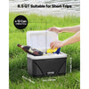 VEVOR Portable Cooler, 8.5 QT Hard Cooler with Ice Retention and Heavy-Duty Handles, Lightweight Rigid Material Insulated Portable Cooler, Suitable for Family Picnics and Short Trips