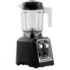 VEVOR Professional Blender, Commercial Countertop Blenders, 68 oz Plastic Jar Blender Combo, Stainless Steel 3 Functions Blender, for Frozen Drinks, Shakes, Smoothies, Peree, and Crush Ice, Black