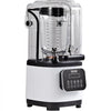 VEVOR Professional Blender with Shield, Commercial Countertop Blenders, 68 oz Plastic Jar Blender Combo, Stainless Steel 9 Speed & 5 Functions Blender, for Shakes, Smoothies, Peree, and Crush Ice, White
