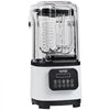 VEVOR Professional Blender with Shield, Commercial Countertop Blenders, 68 oz Plastic Jar Blender Combo, Stainless Steel 9 Speed & 5 Functions Blender, for Shakes, Smoothies, Peree, and Crush Ice, White