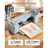 VEVOR Vinyl Cutting Machine, 12 in, Button and Screen Controlled Vinyl Cutter, 20000+ Built-in Design Resources, Compatible with Mac, Windows, Android and iOS, for Creating Customized Crafts Cards