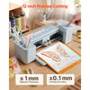 VEVOR Vinyl Cutting Machine, 12 in, Button-Controlled Vinyl Cutter, 20000+ Built-in Design Resources, Compatible with Mac, Windows, Android and iOS, for Creating Customized Crafts Cards, Home Decor