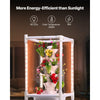VEVOR Hydroponic Growing System with Grow Light, 30 Pods Vertical 6 Tiers Hydroponic Tower, Home Hydronic Garden with Water Pump, Plants Germination Kit for Indoor Herbs, Fruits and Vegetables