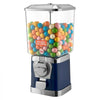 VEVOR Gumball Machine for Kids, 17"H Home Candy Vending Machine, PC Gumball Dispenser, Bubble Gum Machine for Game Stores, Coin Operated Gumball Bank for Toy Capsules Bouncy Balls Candy, Blue