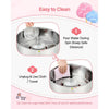VEVOR Cotton Candy Machine Commercial, 1000W Electric Candy Floss Maker, Easy Use with 15 inch Stainless Steel Bowl and Sugar Scoop, Makes Hard Candy for Home Kids Birthday, Family Party, Pink