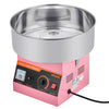 VEVOR Cotton Candy Machine Commercial, 1000W Electric Candy Floss Maker, Easy Use with 15 inch Stainless Steel Bowl and Sugar Scoop, Makes Hard Candy for Home Kids Birthday, Family Party, Pink