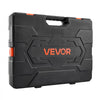 VEVOR Socket Set, 163 Pieces, 3/8 & 1/4 & 1/2 inch Drive Socket Tool Set, SAE and Metric, Deep and Standard, Mechanic Tool Kit with Storage Case, Chrome Plated CR-V Alloy Steel, for Automotive Repair