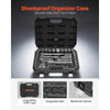 VEVOR Socket Set, 86 Pieces, 3/8 & 1/4 & 1/2 inch Drive Socket and Ratchet Set, SAE and Metric, Mechanic Tool Kit with Ratchet Wrench, Accessories and Storage Case, CR-V Alloy Steel, for Auto Repair