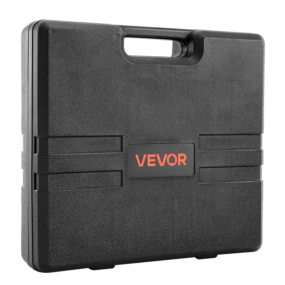 VEVOR Socket Set, 149 Pieces, 3/8 & 1/4 & 1/2 inch Drive Socket and Ratchet Set, SAE and Metric, Deep and Shallow, Mechanic Tool Kit with Bits, Accessories, Storage Case, CR-V Alloy Steel, for Repair