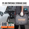VEVOR Socket Set, 1/4" and 3/8" Drive Socket and Ratchet Set, 6-Point Socket Opening, 106 Pcs Tool Set SAE and Metric, Deep and Standard Sockets, 5/32-1 in, 5-19 mm, with Accessories, Storage Case